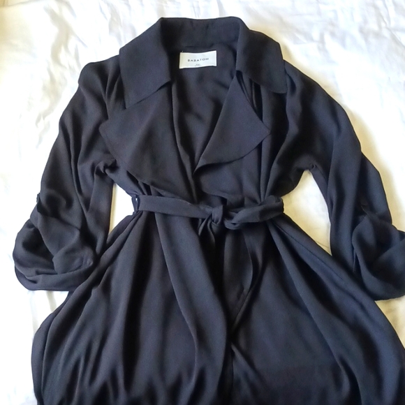 Aritzia Babaton Kahlo Robe Duster Cardigan Jacket Open Front, long version, XXS - Picture 14 of 14